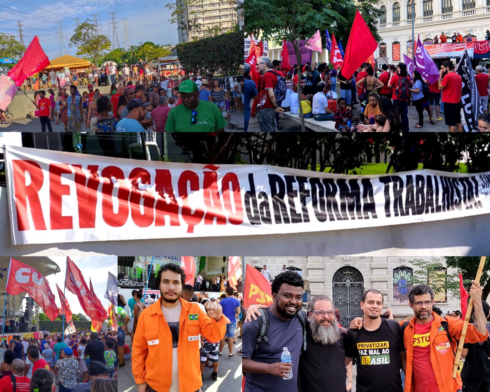 Manifestação Do Dia Do Trabalhador – Sindipetro Caxias