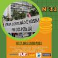 11ª Nota de esclarecimento e informações sobre os equacionamentos dos Planos Petros do Sistema Petrobrás