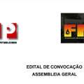 NTS: EDITAL DE CONVOCAÇÃO ASSEMBLEIA GERAL FNP E FUP