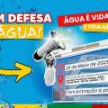 Ato em defesa água pública no Rio de Janeiro dia 15 de maio