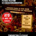 Novo Ato Petros no Rio dia 13/08: Vamos para rua lutar pelo fim dos Equacionamentos!