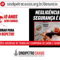 10 anos sem Cabral! Sindipetro Caxias homenageia petroleiro morto por série de negligências da empresa e lança Campanha de Saúde e Segurança – Lembrar para não repetir