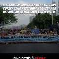 JULHO DAS PRETAS – Marcha das Mulheres Negras ocupa Copacabana neste domingo (26) por reparação, democracia e bem viver