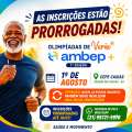 Inscrições prorrogadas para as Olimpíadas de Verão da AMBEP. Agora você tem até sexta (10/07) para se inscrever!